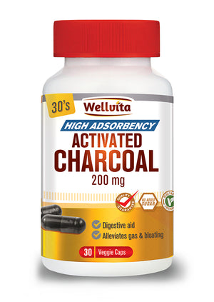 Wellvita Activated Charcoal Capsules