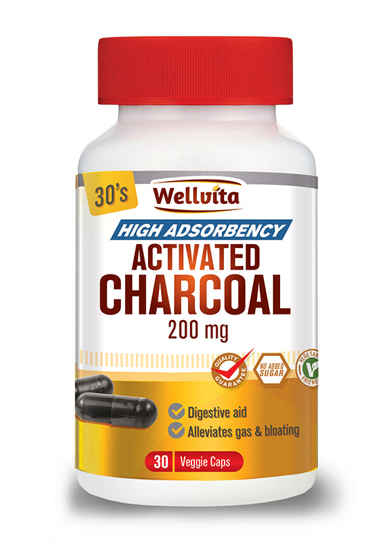 Wellvita Activated Charcoal Capsules