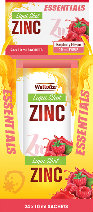 Wellvita Zinc Liqui-Shot 10ml (sachets)