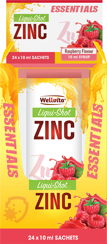 Wellvita Zinc Liqui-Shot 10ml (sachets)