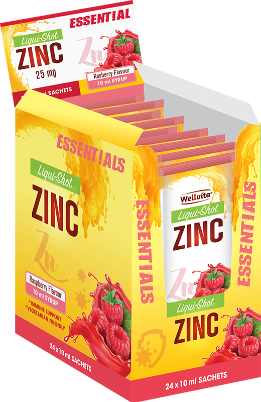 Wellvita Zinc Liqui-Shot 10ml (sachets)