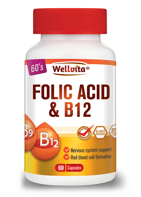 Wellvita Folic Acid & B12