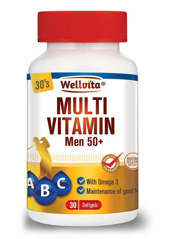 Wellvita Multivitamin Men 50+