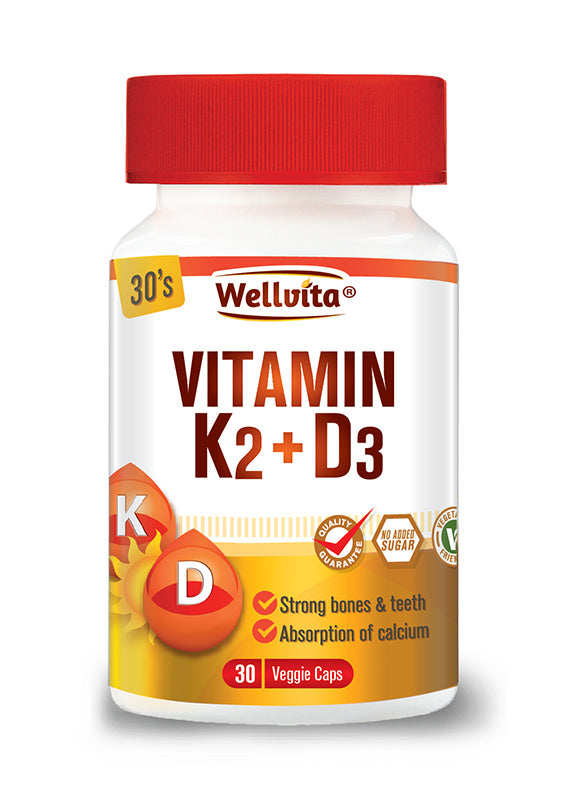 Wellvita Vitamin K2+D3